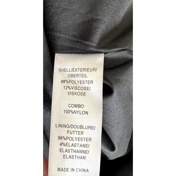 Aidan Mattox Mini Dress Women 2 Lace Cocktail Party Coquette Wedding Designer - Picture 10 of 10